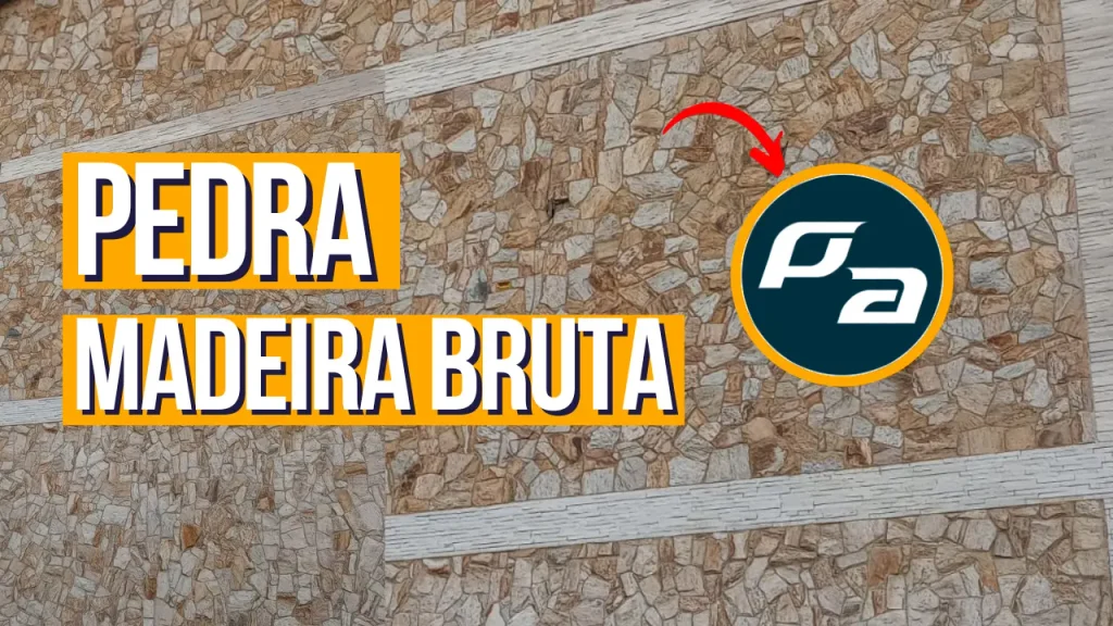 pedra madeira bruta