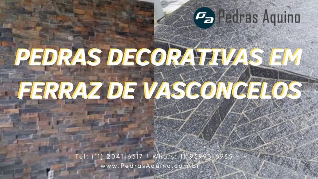 Pedras decorativas em ferraz de vasconcelos - pedras aquino