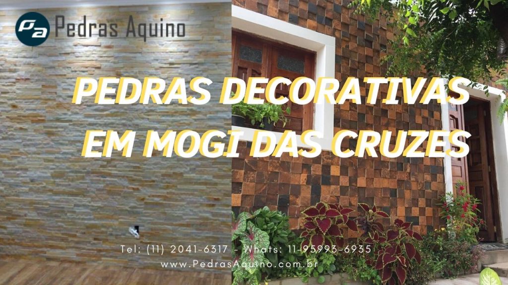 Temos pedras decorativas em Mogi das Cruzes