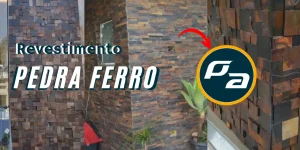 revestimento pedra ferro